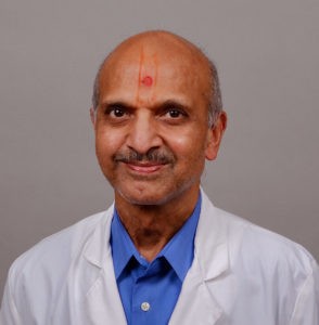 a head shot of Dr. Satish Shah.